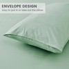 LINENOVA 100% Luxury Cotton King Pillowcases(Set of 2),Super Soft and