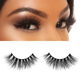 Laflare 3D NY Mink Eyelashes, 100% Real Mink Hair Lashes, Luxury Makeup, Natural, Light, Trendy, Variety, Reusable, Multi layered Real Mink Hair Lashes (NY54)