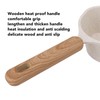 Nonstick Small Pot Small White Sauce Pan Flat Bottom Milk