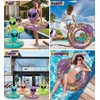 POZA Inflatable Alien Pool Float Tube - Heavy Duty Vinyl