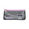 Sanrio Clear Pencil Case Kuromi PVC, Laminated Cotton, For Ages