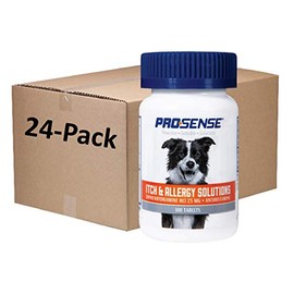 Pro-Sense Pro-Sense ProSense Itch and Allergy Solutions 100 Count, for Dogs, Antihistamine