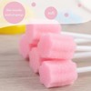 Uskerb 50 Pcs Mouth Swabs C Oral Care Sponge Swabs,