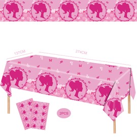 YaYaFunFun Kids' Party Table Covers (Blue)