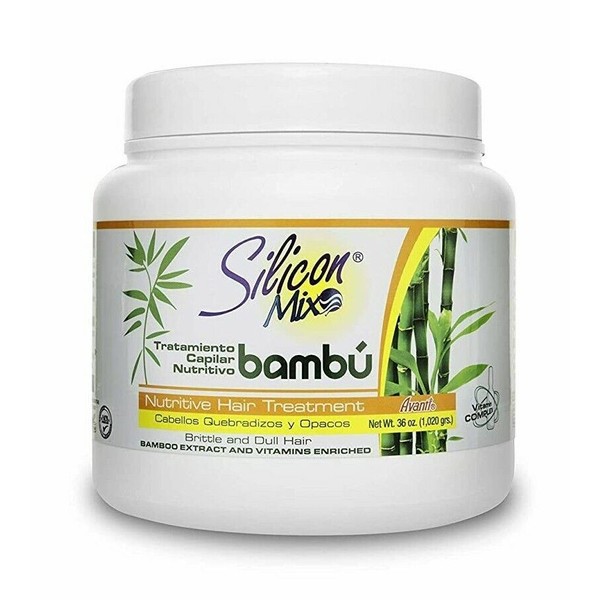 Silicon Mix Bambu Nutritive Hair Treatment 36 oz for Brittle & Dull Hair