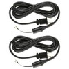 Twin Pack Heavy Duty Replacement Cord for Andis Master, Improved