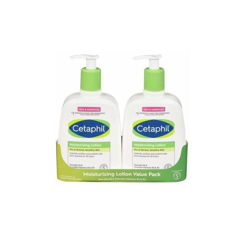 Cetaphil Moisturizing Lotion 16oz Pack of 2