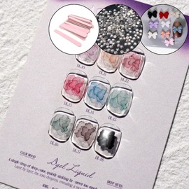 classic nail Diesel Liquid Ash Drop Ink Gel + 30 Parts / 디젤 리퀴드 애쉬드롭 잉크젤+파츠30개