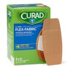 Curad Medline CURAD Flex-Fabric Adhesive Bandages, X-Large 2x4, 50 Count