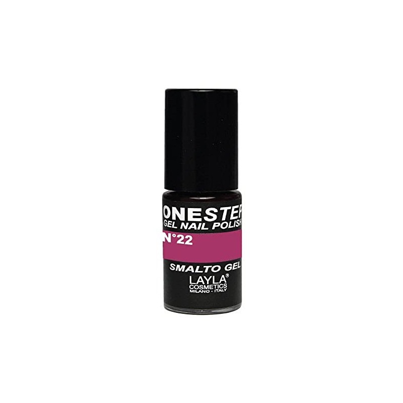 Layla Cosmetics One Step Gel Nagellack, cashmere, 1er pack (1