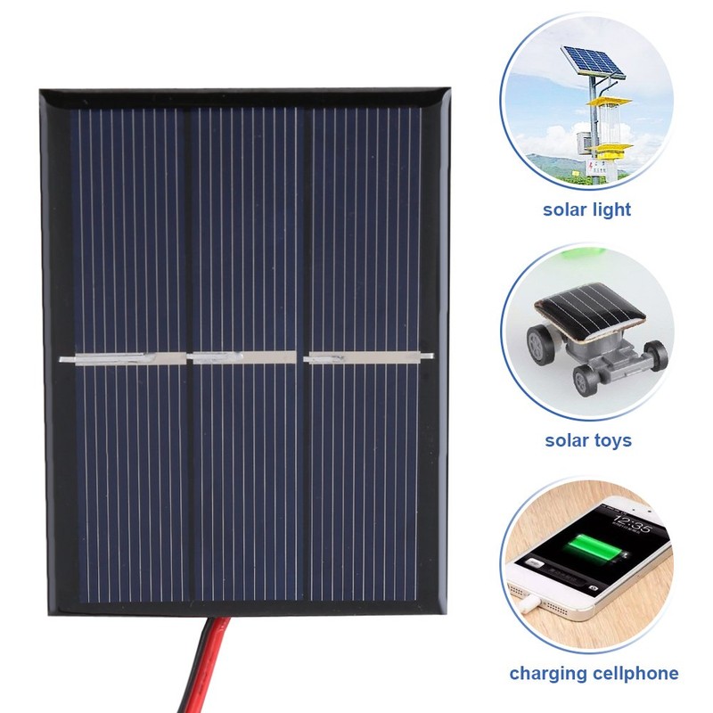 Yosoo Mini Panel Solar Portátil Módulo de Alimentación DIY Módulo