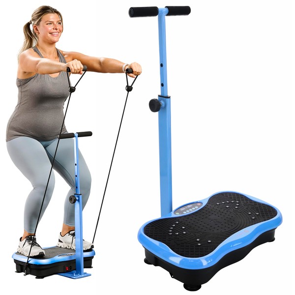 Lifepro TrimLite Vibration Plate Exercise Machine with Handlebars – Whole