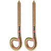 KOTARBAU® Set of 2 Swing Hooks M12 Wood Thread Wood