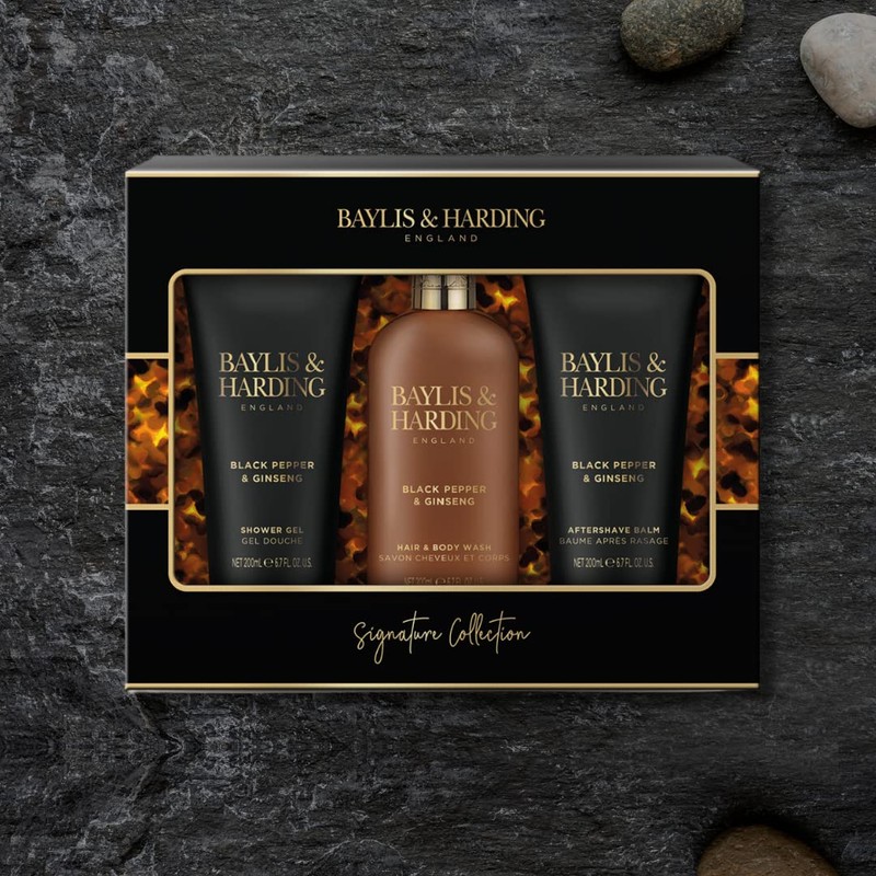 Baylis & Harding Men's Signature Collection Black Pepper & Ginseng