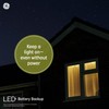 GE LED+ Battery Backup LED Light Bulbs, Emergency Light Bulb