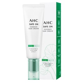 AHC 세이프온 에센스 선크림 50ml×1개 SPF50+ PA++++ 병풀추출물 산뜻한제 AHC Safe On Essence Sunscreen 50ml×1 SPF50+ PA++++ Plant Extract Refreshing Formula [Safeon Essence Sun Cream 50ml x 1 piece]