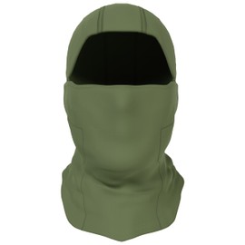 BaHoki Essentials Balaclava Ski Mask - Breathable Thermal Face Cover for Cold Weather - Wind-Resistant Head Gear for Work, Hunting, Snowboarding (Green)