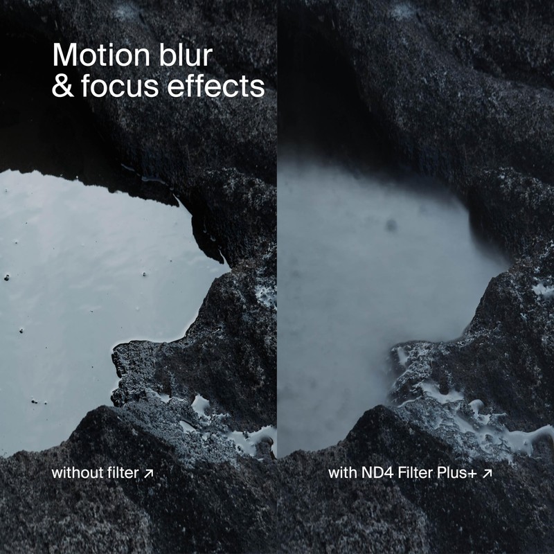 Urth 46mm ND4 (2 Stop) Lens Filter (Plus+) — 20-Layer