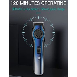 BAGLEV Hair Clippers for Men, Electric Body Trimmer Hair Men Clipper Hair Cutter Machine Beard Edge Finishing Trimmer Rechargeable