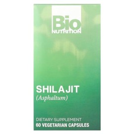 Bio Nutrition Shilajit (Asphaltum), 60 Vegetarian Capsules