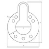 Extreme Max 3002.4561 Clean Rig Spacer - Small, 2.5" Diameter