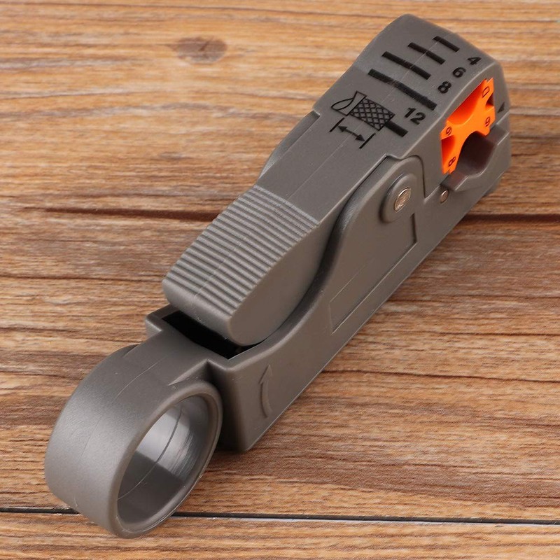 Heayzoki Cable Stripper Coaxial Wire Coax Stripping Tool,Mini Wire Stripper