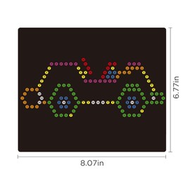 Refill Templates 20PCS for Magic Panel Light Up Board Accessories,Drawing Board Templates,Toys for Creative Play,Light Toys for Kids Aged 4 + (Transportation Theme 20PCS)