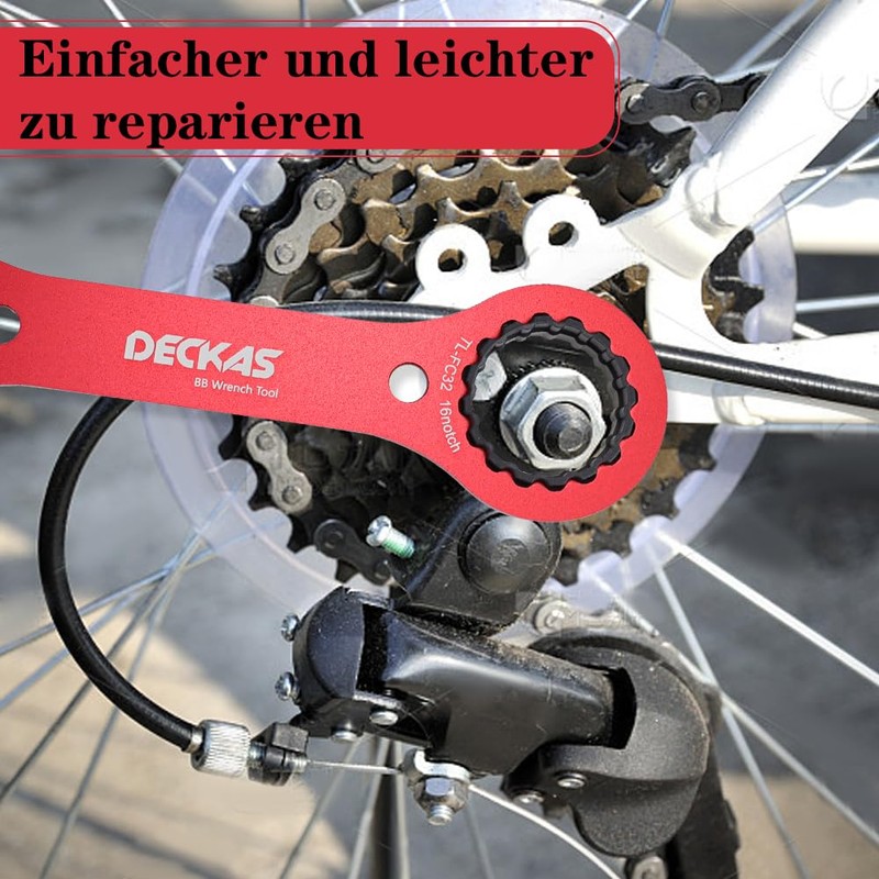Grillix Mountain Bike Crank Key Center Lock Key Bottom Bracket
