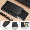 Men's Slim Card Case with RFID Protection, Practical Wallet for