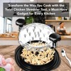 Twist Chicken Shredder Tool, Innovative Meat Shredder and Grinder for