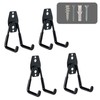 Nivithi SHW-1 Wall Hanging Hook, Tool Double Hook, L Shape,