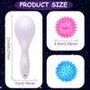 HOTUT 2 Stück LED Maracas und 2 Stück Blinkender Stachelball,