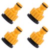 4 Pcs Garden Hose Tap Connectors Set, Universal Fit, Leak-Free,
