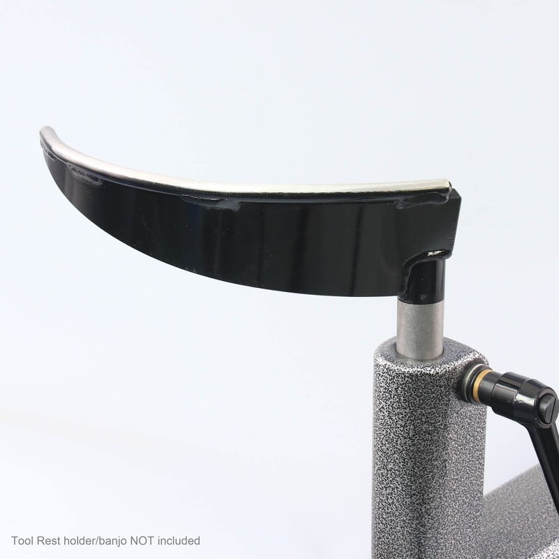 Robust 12" Interior Curved Tool Rest, Long Post