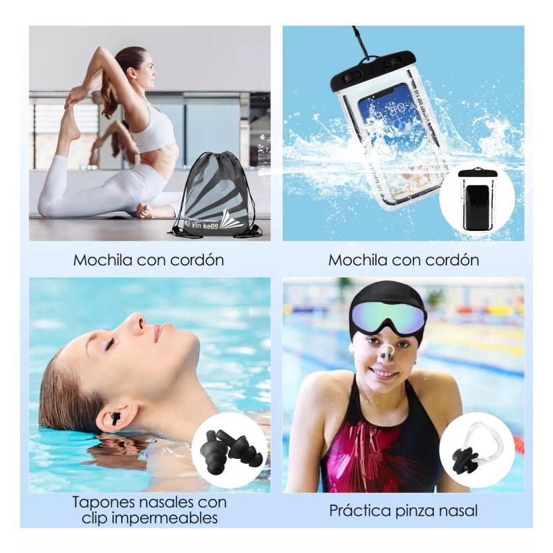 Retolit Gafas De Natación Para Adultos Con Protección Uv 6
