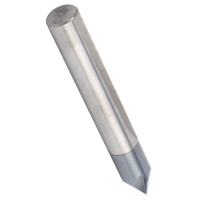 Chamfer End Mill 3 Flute 60° Milling Cutter Tungsten Steel