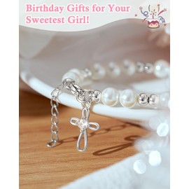 Tarsus 10 Year Old Girl Birthday Gifts, Gifts for 10 Year Old Girl Birthday Bracelet, 10th Birthday Gifts for Girl Jewelry, average, Silver, HM001-10th