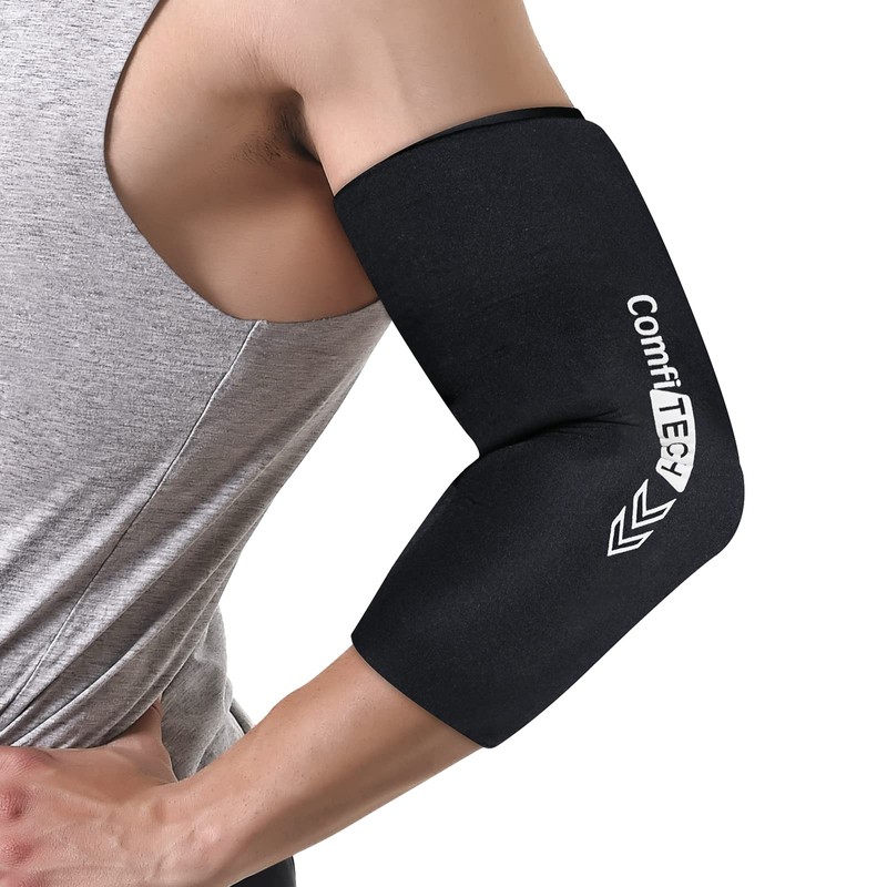 ComfiTECH Elbow Ice Pack Wrap and Tennis Golfers Sleeve for