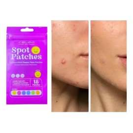 Paq 36 Spot Patches Parche Acne Caritas Dia Y Noche Celavi