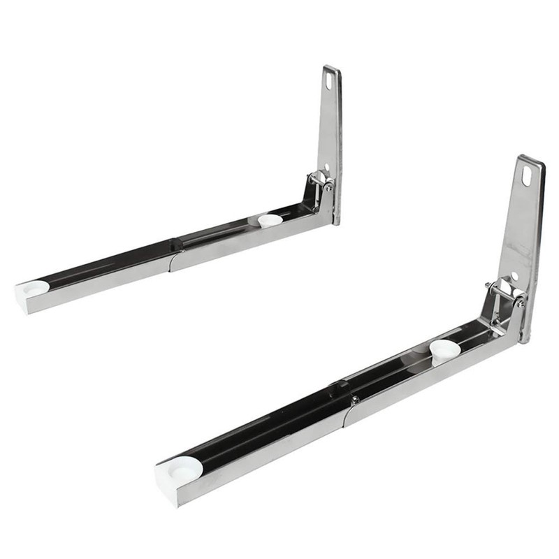 Hovico Universal Stainless Steel Microwave Mount Bracket, Support Frame Steel