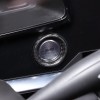 carpart2021 Real Carbon Fiber Push to Start Button Cover Trim