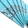 Vamqor 100% Cotton 10 Pack Fine Bandanas（Sky Blue）