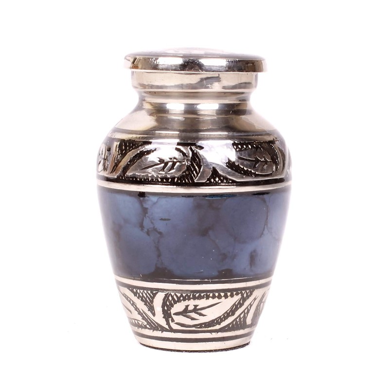 Small Keepsake Cremation Urn for Ashes, Funeral Memorial Miniature Token