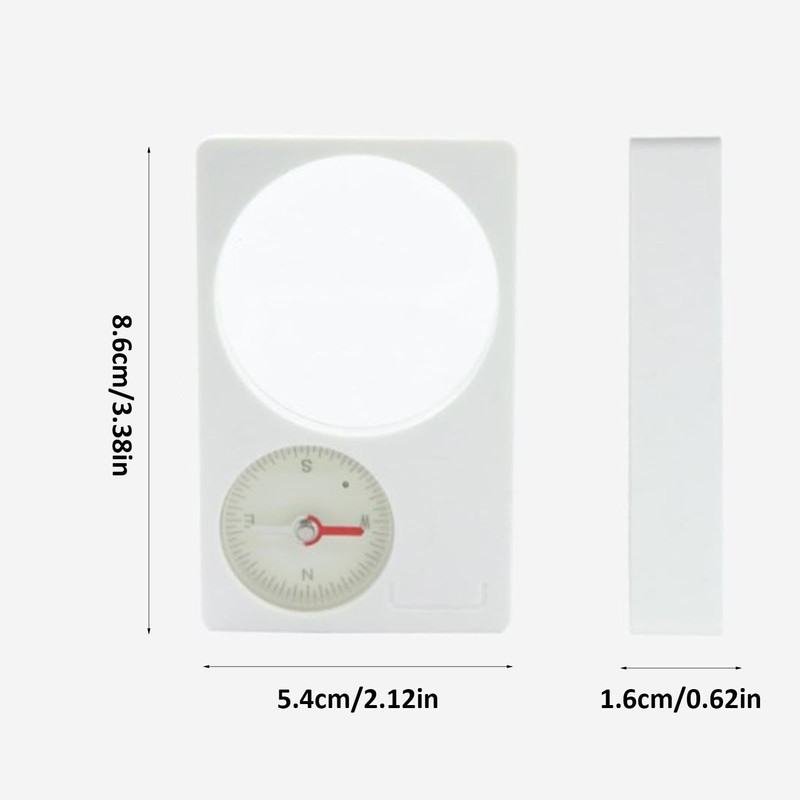 Hiking Backpacking Compass,Orienteering Map Compass with - Hiking Survival Navigation