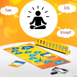 Megableu Ich denke was, was du Nicht denkst... Board Game Family Game Board Game from 7 Years Thinking Game for the Whole Family 2 - 6 Players