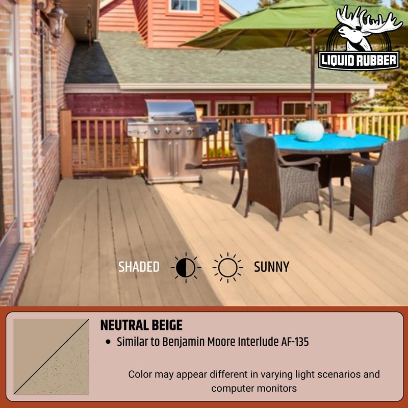 Liquid Rubber Polyurethane Deck Coating – 10X Stronger Than Traditional