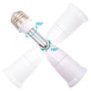 12W LED Spotlight Bulb Daylight White 6000K, Extra Long Adjustable
