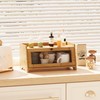 BAMBANG Bread Box for Kitchen Countertop, Bamboo Bread Box for