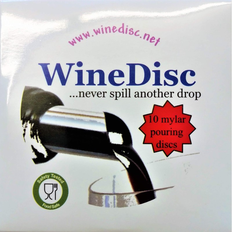 WineDisc The Original Drop Stopping Flexible Pour Spout (10)