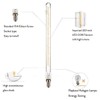 K JINGKELAI T300 Dimmable Vintage LED Edison Bulbs 6W T300